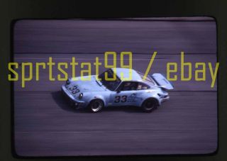 Bonky Fernandez 33 Porsche 911 - 1978 Daytona 24 Hrs - Vintage 35mm Race Slide