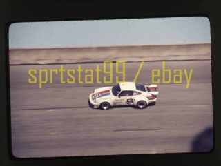 1977 Diego Febles 58 Porsche 911 Rsr - Daytona 24 Hours - Vtg 35mm Race Slide
