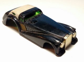 Vintage Aurora Afx 4 - Gear Black Roarin Rolls Royce Ho Scale Slot Car Body Only
