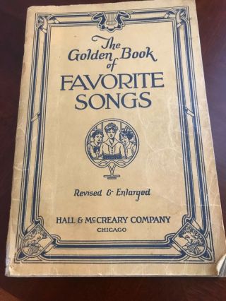 The Golden Book of Favorite Songs (1923) • Vintage Sheet Music 2