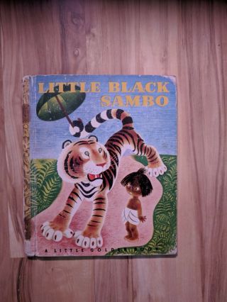 Little Black Sambo,  Vintage,  A Little Golden Book Copyright 1948