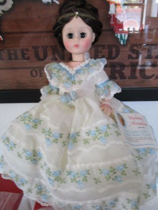 Vintage Madame Alexander Presidential First Ladies Doll Julia Tyler With Tag