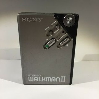 Vintage Sony Wm - 2 Stereo Walkman Cassette Player