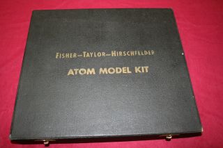 Vintage Fisher Taylor Hirschfelder Atom Model Kit Organic Set Scale Model Atoms