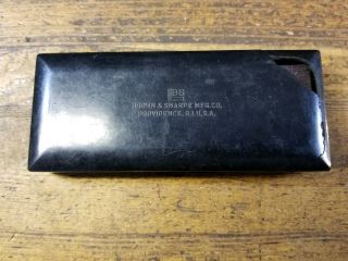 Vintage BROWN & SHARPE Micrometer Precision Measuring Tools • Machinist Gauge US 2
