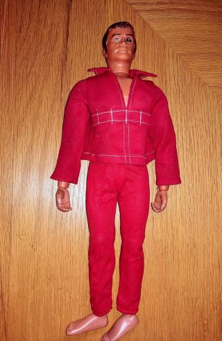 Vintage 1975 Kenner Steve Austin Six Million Dollar Man 13 " Action Figure Doll