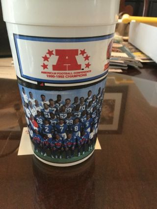 Vintage Buffalo Bills 1990 - 1992 Afc Champions Cup