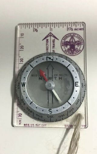 Vintage Boy Scout Compass Made In Sweden