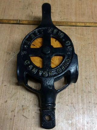 Vintage Ney Mfg Co Barn Pulley Patented December 16,  1879 Very