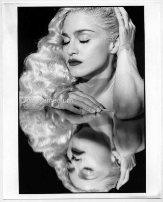 M37b Madonna Vogue Video - Vintage 1990s Black White 8x10 Photo =david Fincher=