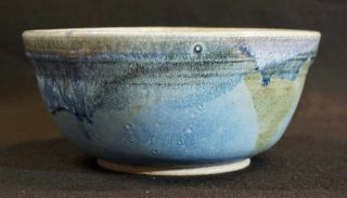 Wonderful Hand Crafted Vintage Pottery Bowl Signed by Artist Named Belinda 5
