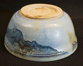 Wonderful Hand Crafted Vintage Pottery Bowl Signed by Artist Named Belinda 6