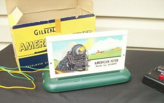 Vintage American Flyer S Scale 566 Whistling Billboard W/ Box