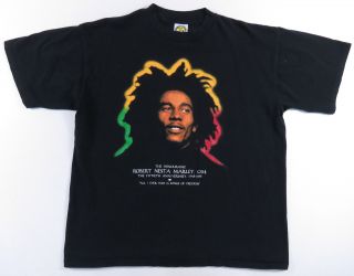 90s Bob Marley Rest In Peace Reggae Balzout Peter Tosh 1995 T - Shirt Xl Vintage