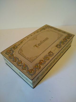 Vintage Whitman ' s Loveliness Candy Tin 1lb 12oz Metal Box 2