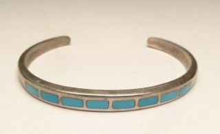 Vintage Coral Turquoise Flower Navajo Cuff Rope Bracelet Sterling Silver 925