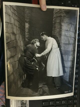 Dwight Frye,  Colin Clive " Bride Of Frankenstein " Vintage Press Photo 78