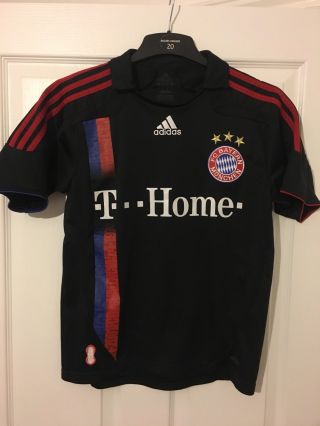 2007/2008 Bayern Munich Away Football Shirt Small Men’s Rare Vintage Adidas