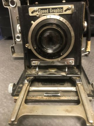 Vintage Speed Graphic Camera 2 1/4” X 3” 5