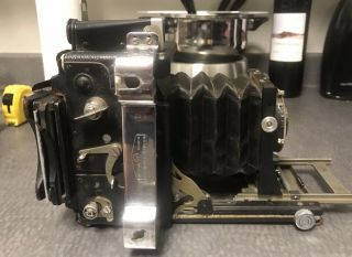 Vintage Speed Graphic Camera 2 1/4” X 3” 8