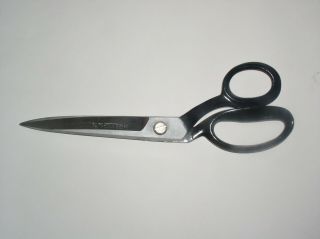 Vintage Wiss Inlaid 20 Heavy Duty 10 " Sewing Scissors Shears Usa Craft