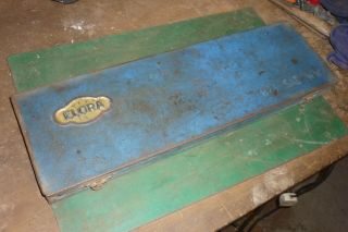 Vintage Elora Socket Box Case (empty) Old Workshop Garage Tools