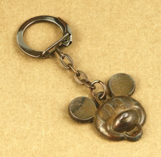 France Mickey Mouse Vintage Keychain Keyring