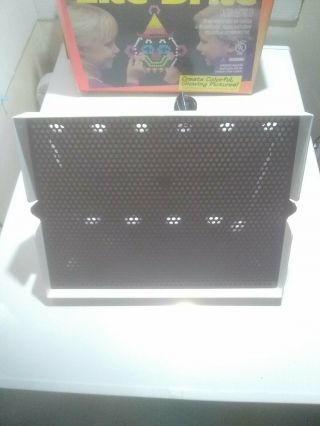 Vintage Lite Brite Light Bright Milton Bradley Game Toy W/Box 4780 3