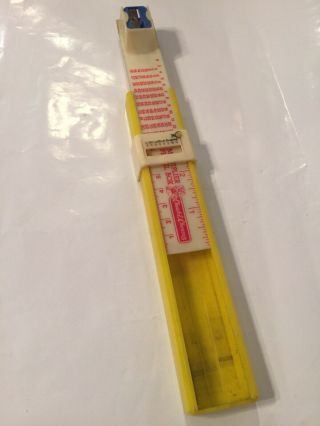 Vintage Chuck E Cheese ' s 1980s Pencil Case Calculator Ruler and Pencil Sharpener 3