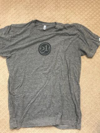 21st Amendment Brewery T Shirt Logo Mens T Shirt Xl Vintage