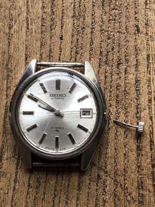 Vintage Mens Seiko Watch Automatic 17 Jewels Seiko 7005a Ticking Spares Repairs