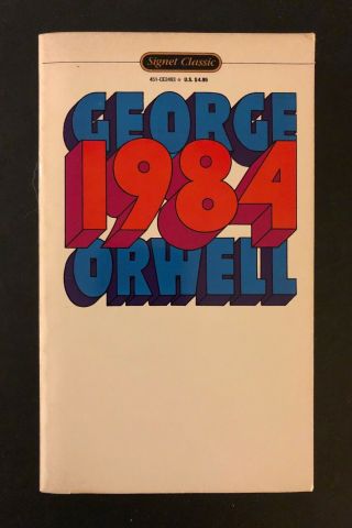 Nineteen Eighty - Four 1984 George Orwell Vintage Paperback Signet Classic