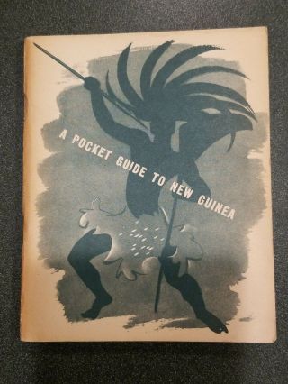 Vintage US War Department Pocket Guide to GUINEA - WWII 3