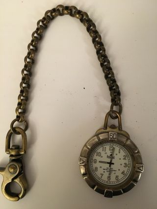 Rockland Timepieces Pocket Watch W/ Heavy Chain