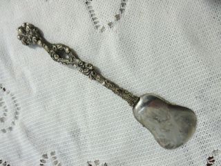 Vintage Italy Silver Plated Figural Tea Sugar Scoop Spoon Shovel 3