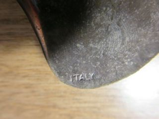 Vintage Italy Silver Plated Figural Tea Sugar Scoop Spoon Shovel 5