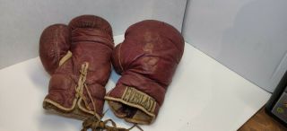 Vintage Everlast Boxing Gloves 14 Oz 6