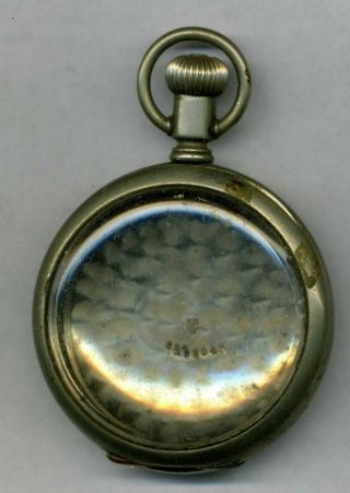 16s Silveroid Pocket Watch Case For Early Thick 16 Size Movements
