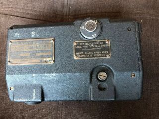 Vintage Wwii U.  S.  Air Corps G.  S.  A.  P.  16mm Camera Fairchild Aviation Plane