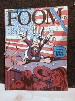Vintage 15 Sept 1976 Foom Marvel Special Comic Book Howard The Duck Cover