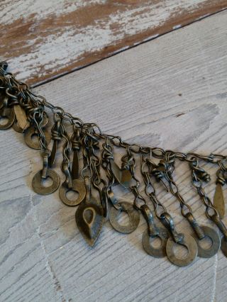 Vintage Kuchi Tribal Jewelry Chain 35 