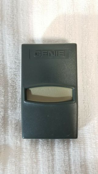 Vintage Genie Model At90 Freq 390 Remote Garage Door Opener Button 12 Dip Switch