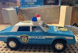 Arco Generator Police Car/push Friction/vintage Toy