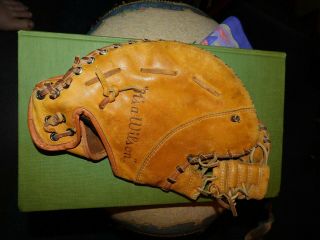 Vintage Wilson A2830 Mickey Vernon Baseball Glove1st Baseman Mitt Big Scoop