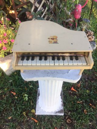 Vintage Schoenhut Child’s Wood Toy Piano - 20 Keys