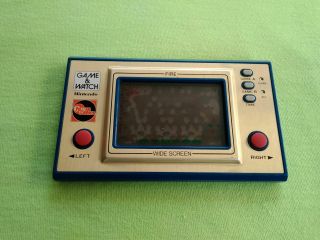 Vintage Nintendo Game Watch Fire Futuretronics - Australia Bleeding On Screen