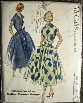 Vintage 1952 Mccall 
