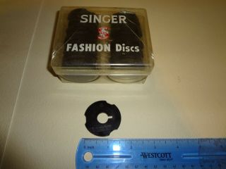 Vintage Singer Fashion Disc 25 Cam Set Sewing Machine Parts Simanco -