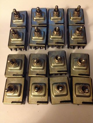 1 Vintage C - H Toggle Switch - 10a - 250v Ac,  15a - 125v Ac - 1 Hp 1 - 2ph,  125 - 480v