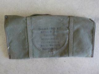 Vintage Army tool bag 2